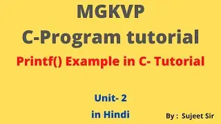 printf() example for c Beginner | C programming tutorials