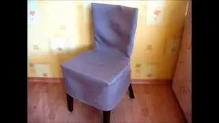 Sewing a chair cover. My first SUCCESSFUL experience.