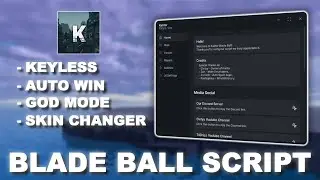 Blade Ball Script - Auto Win, God Mode, Skin Changer, Keyless [ Pastebin ]