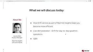 Red Hat Insights AMA: Compare Systems with Drift