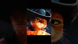 Волк берет автограф у Кота в сапогах 🐺-🙀/ 