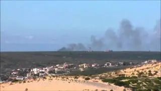 ESCLUSIVO - LE ESPLOSIONI ESTIVE NELLA BASE DI CAPO FRASCA E L'INCENDIO