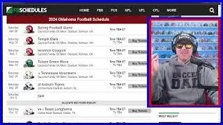TEXAS / OKLAHOMA 2024 SEC FOOTBALL SCHEDULE PREVIEW