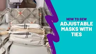 Adjustable Mask With Ties