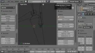Tob's Blender 2.5 Foot Rigging Tutorial 2/10 Armature and IK