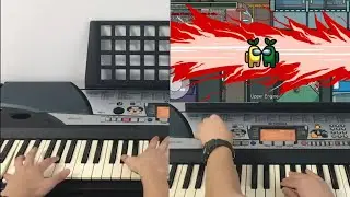 Among Us Sounds on Piano Must Watch