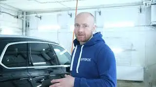 Срезаем пленку. Как срезают пленку на мойке. Как мыть автомобиль в пленке.