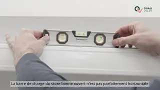 Comment remettre à niveau la barre de charge du store Surya ? Qualivolet