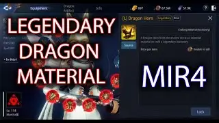 Mir4 ⚡ Legendary Dragon Material Summon ⚡Legendary Dragon Material Denemesi EU