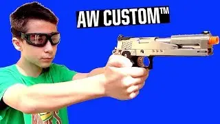 AW Custom AW-HX2201 Gold Standard Gas Blowback Hi Capa with Robert