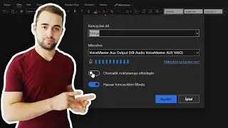 Word Sesli Yazma, Word Sesi Yazıya Çevirme