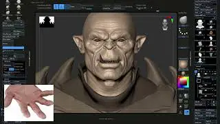 Uruk-Hai Part1 - Zbrush Timelapse