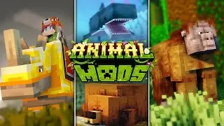 Top 10 Animal Minecraft Mods (Part 3) | [1.20.1+] Forge & Fabric