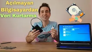 Açılmayan Bilgisayardan Veri Kurtarma - Basit Yöntem - 1