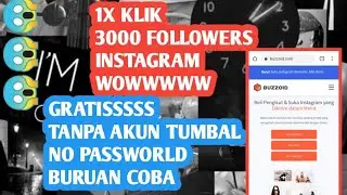 CARA MENAMBAH FOLLOWERS INSTAGRAM TANPA AKUN TUMBAL