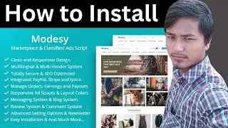 How to Install Modesy - Marketplace & Classified Ads Script