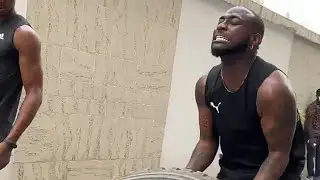 Davido Training Hard Like A Soldier