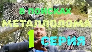 #1. В поисках металлолома. Самодельный прибор. И что можно найти.