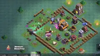 Builder base easy attack | Clash of Clans | Battle | (Clash of Clans) #clashofclans