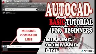 AUTOCAD - RESTORE MISSING COMMAND LINE BAR