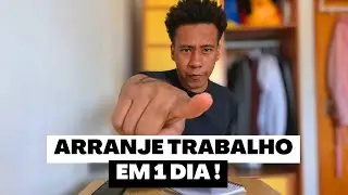 Como arranjar trabalho RÁPIDO em PORTUGAL! (4 DICAS)