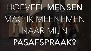 Hoeveel mensen mag ik meenemen naar mijn pasafspraak?