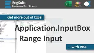 How to use Range Data Type for Application.InputBox - Excel VBA