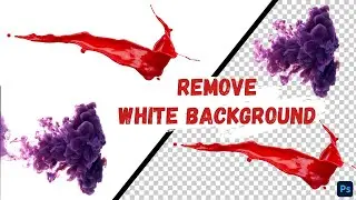 How To Remove WHITE BACKGROUND From Images - Photoshop Tutorial