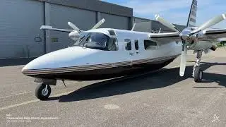 1977 Rockwell Commander 690B Grand Renaissance Turboprop Aircraft For Sale (OO-ROB)