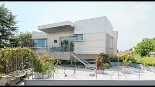 Дом нетрадиционной архитектуры, Италия. House of unconventional architecture, Cambiano, Italy