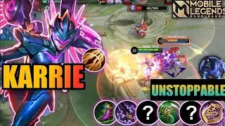 Karrie Best Build 2023 Unstoppable EPIC Skin - Build Top 1 Global Karrie ~ Mobile Legends (MLBB)