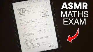[ASMR] Can I Solve a High School Maths Exam?