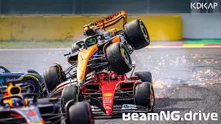 Realistic Formula Car Crashes#37 | BeamNG.drive | F1 MOD