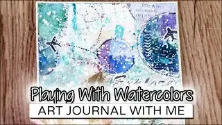 Art Journal Tutorial: playing with watercolors (beginners level) ✩ ShiraStudio