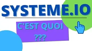 🌐 SYSTEME IO C'EST QUOI ? 💥 Logiciel GRATUIT 💥 Démarrez et automatisez votre activité en ligne !