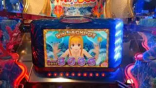 海物語ラッキーマリンシアターデラックス ジャックポットチャレンジ 3066 WIN JACKPOT(メダルゲーム)2023年6月23日