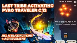 ACTIVATING C12 PYRO TRAVELER | ALL TRIBES COMPLETED, ACHIEVEMENT, GUIDE, ETC [ Genshin Impact ]