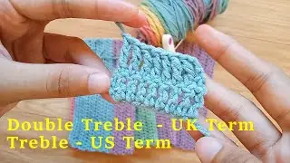 Ep. 5 Learn Double Treble(UK)/Treble (US) Crochet for Beginners (Filipino/Tagalog) | Gantsilyo