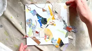 Cultivating Play - A Creative Exercise in Letting Go #collageart #letgo #lifereflections
