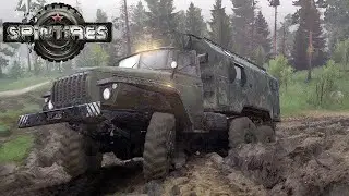 ПРОХОЖДЕНИЕ spintires симулятор,ВЫТАСКИВАЕМ ТЕХНИКУ ИЗ БОЛОТА