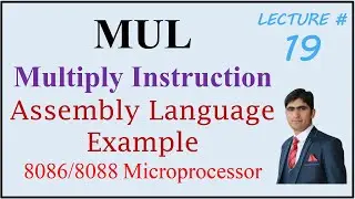 MUL instruction in 8086 | Instruction set of 8086 microprocessor
