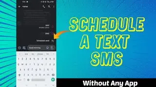 How To Send ScheduleText Massage on Android | Text Sms Par Timer kaise lagaye | Tech Kamal
