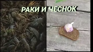 раки и чеснок