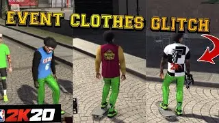 HOW TO GET EVENT CLOTHES GLITCH NBA 2K20‼️🚨(GAMEBREAKING)🤭