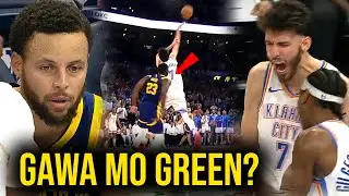 Napagod na si Steph Curry napa ILING nalang kay Draymond, na DEJA VU ulit ni Chet Holmgren!