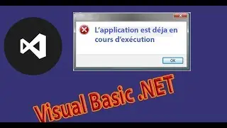 [Visual Basic .NET] Empêcher l'utilisateur de lancer l'application plusieurs fois