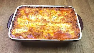 Lasaña o Lasagna de Carne