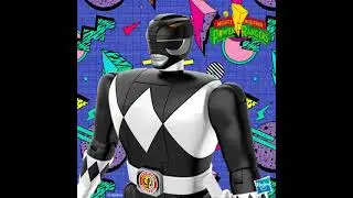 Power Rangers Retro-Morphin Black Ranger Zack