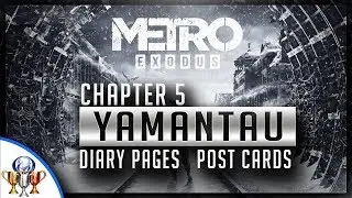 Metro Exodus - Chapter 5 Yamantau - Diary Pages and Postcard Locations (Collectible Guide)
