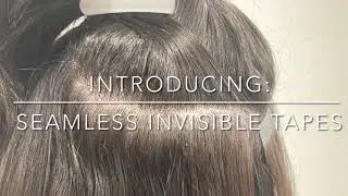Seamless Invisible Tape In Extensions vs. Classic Tape Hair Extensions Application
